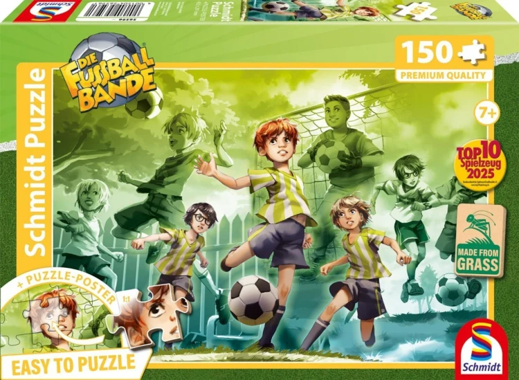 Puzzle 150 Piłkarze Trening z piłką, Schmidt