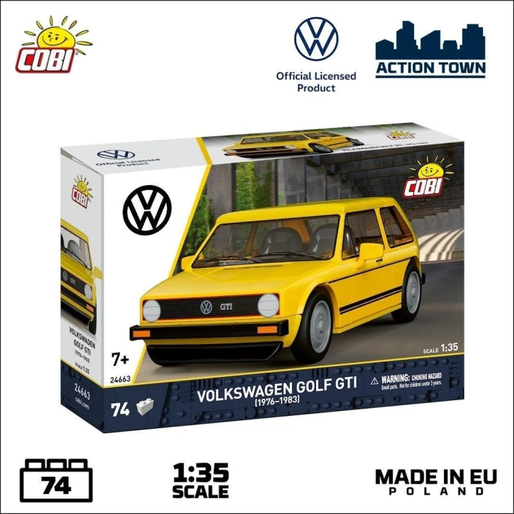 Volkswagen Golf GTI (Yellow), Cobi