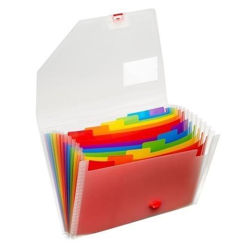 Teczka A4 Rainbow 13 przekładek, Snopake
