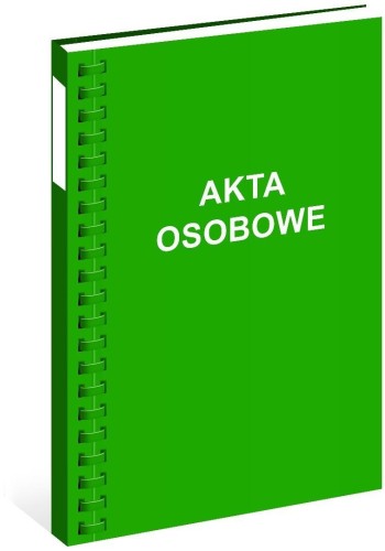 Teczka akt osobowych A4 bigowana zielona (10szt)