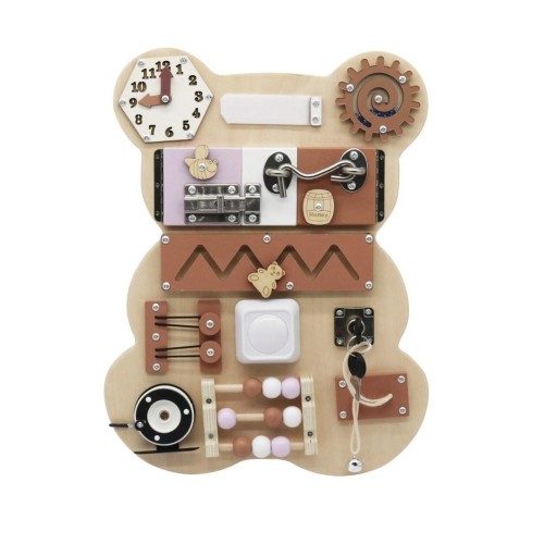 Tablica aktywności Bear Montessori, Baby Mix