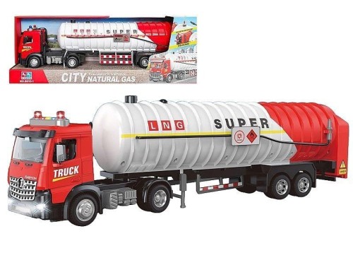 Auto ciężarowe z cysterną 54x19x11cm, ADAR