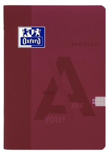 Zeszyt A4/60K kratka Angielski (5szt) OXFORD