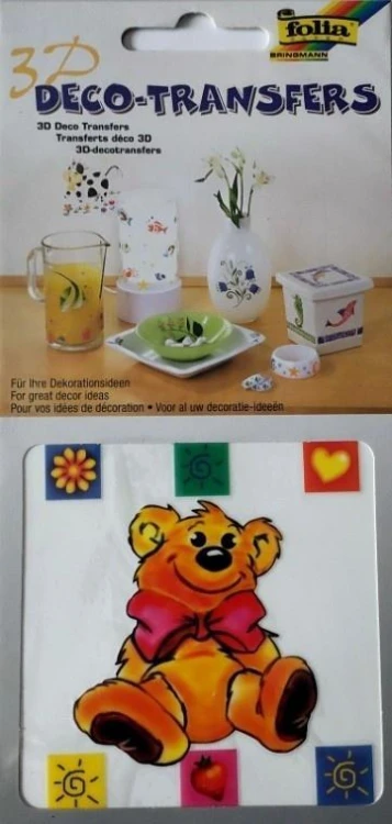 Naklejki 3D na ceramikę 10x10cm, Galeria Hobby