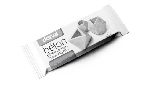 Masa plastyczna imitująca beton 1kg, Darwi