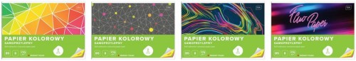 Zeszyt papierów kolorowych s. Fluo B4/8K (10szt)