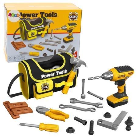 Zestaw majsterkowicza narzędzia + torba, Leantoys
