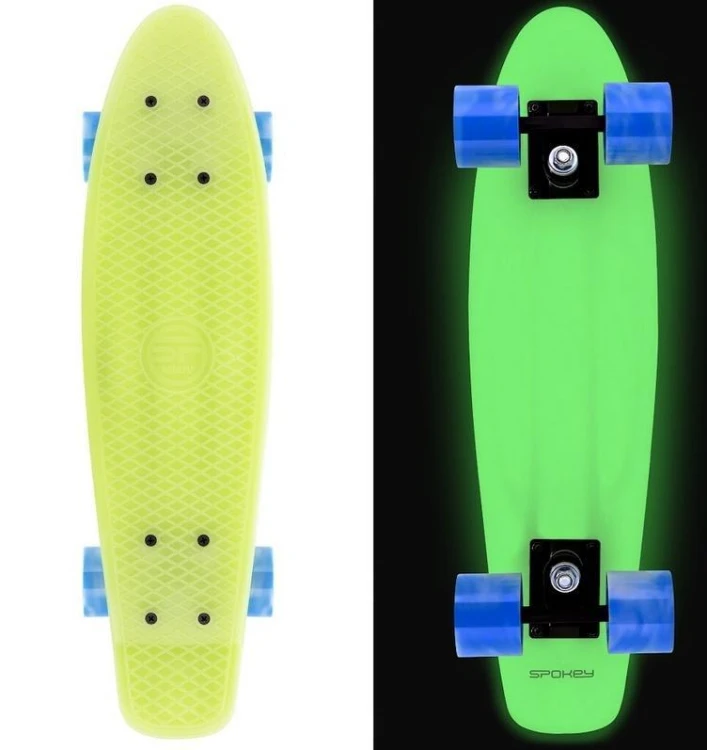 Deskorolka fluo, Spokey