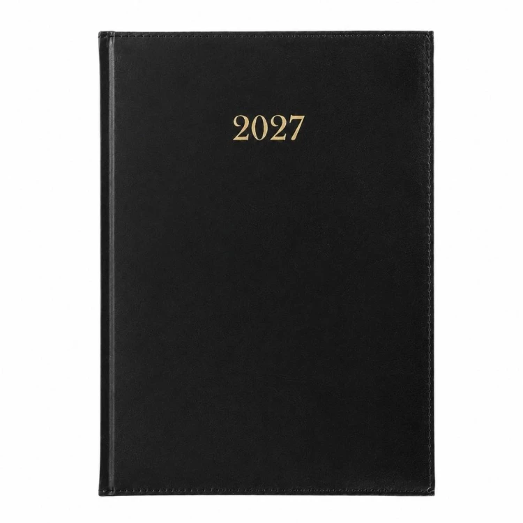 Terminarz 2027 tygodniowy A4 Divas czarny