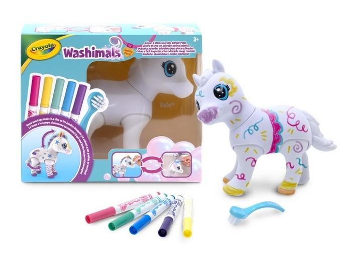 Figurka zmywalna do malowania Kucyk Elvis, Crayola