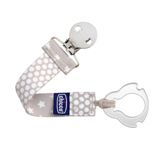 Tasiemka do smoczka beżowa, Chicco