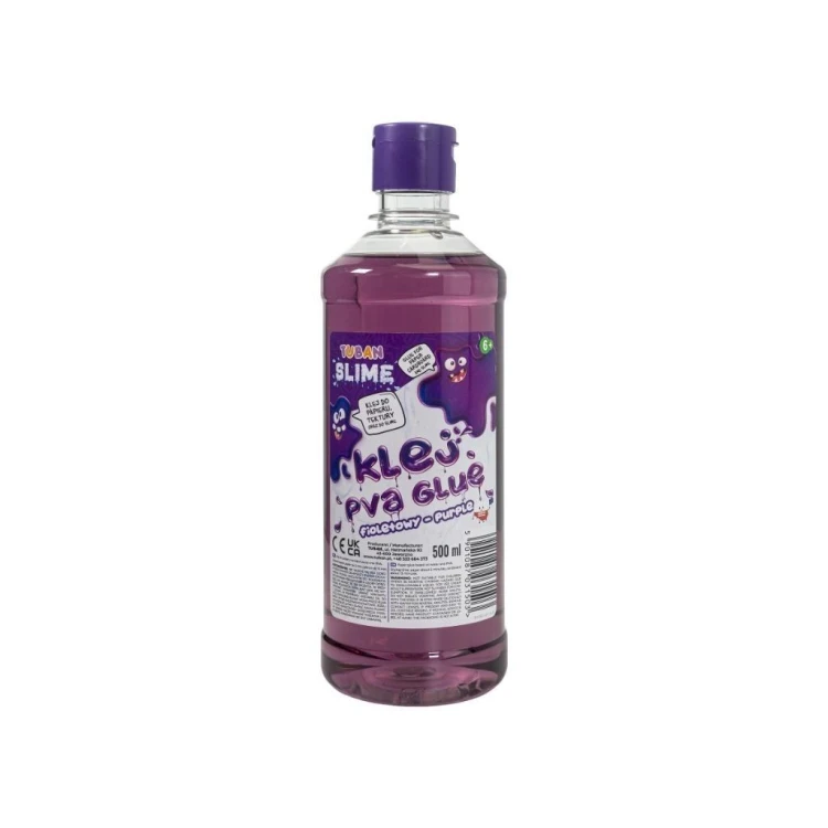 Klej fioletowy PVA 500ml TUBAN, Tuban