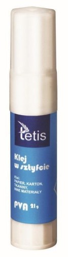 Klej w sztyfcie 15G (24szt) BG099-B, Tetis