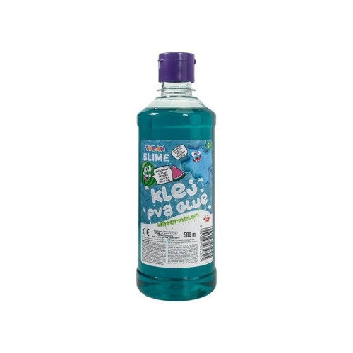 Klej turkusowy PVA 500ml TUBAN, Tuban