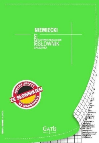 Zeszyt-słownik A5/60K kratka Niemiecki, Gatis