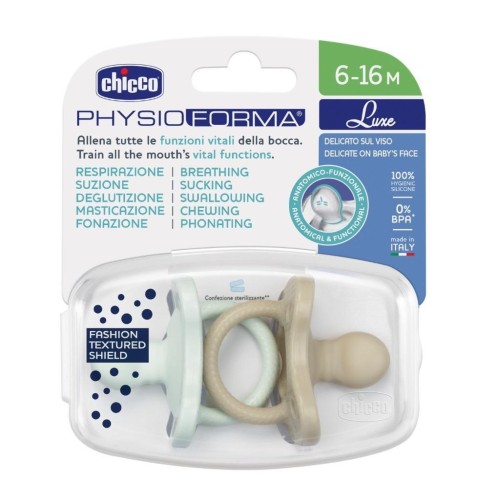 Smoczek uspokajający Soft Luxe 2szt 6-16m, Chicco