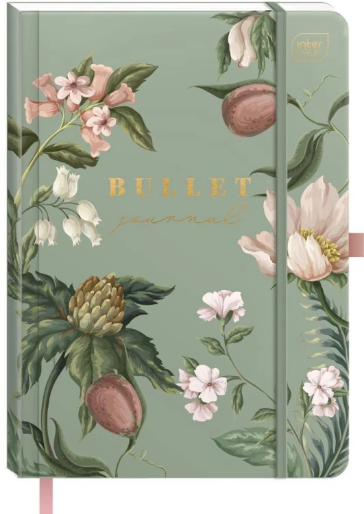 Bullet Journal A5/240k Flowers, INTERDRUK