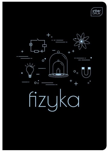 Zeszyt A5/60K kratka UV Fizyka (10szt), INTERDRUK