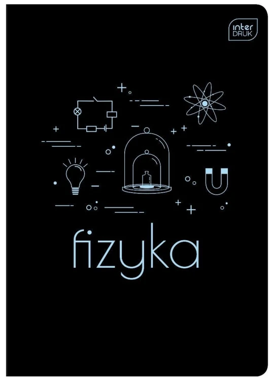 Zeszyt A5/60K kratka UV Fizyka (10szt), INTERDRUK