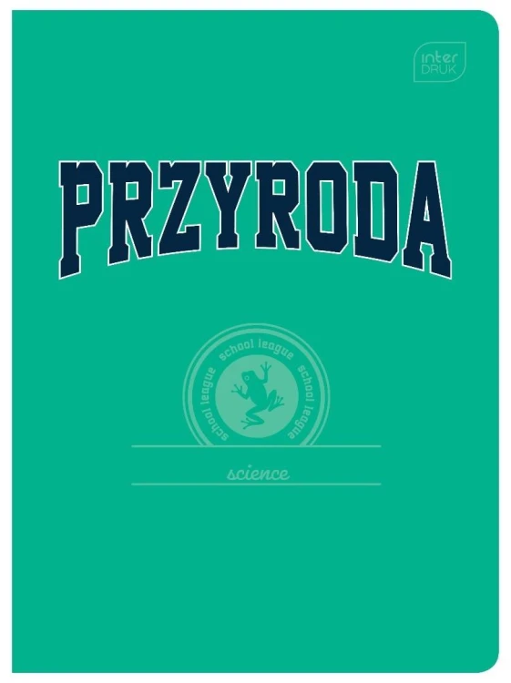 Zeszyt A5/60K kratka Przyroda (10szt), INTERDRUK
