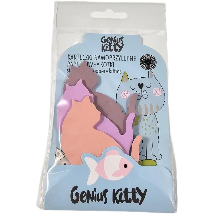 Karteczki samoprzylepne Genius Kitty