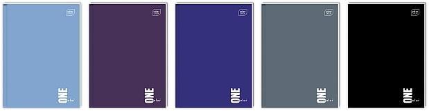 Brulion A7/80K kratka One Color (20szt), INTERDRUK