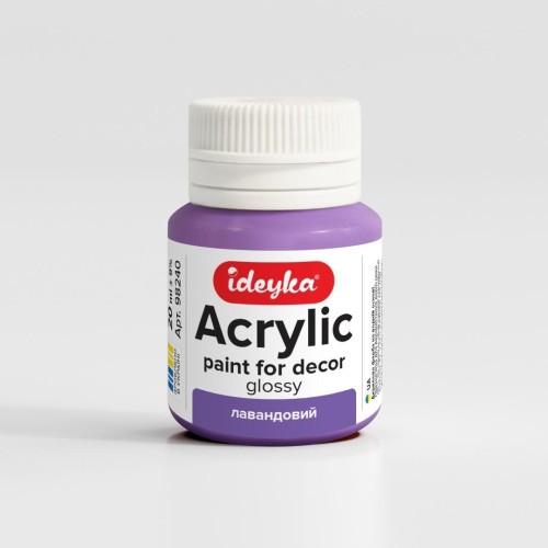 Farba akrylowa Lawenda 20ml, Ideyka