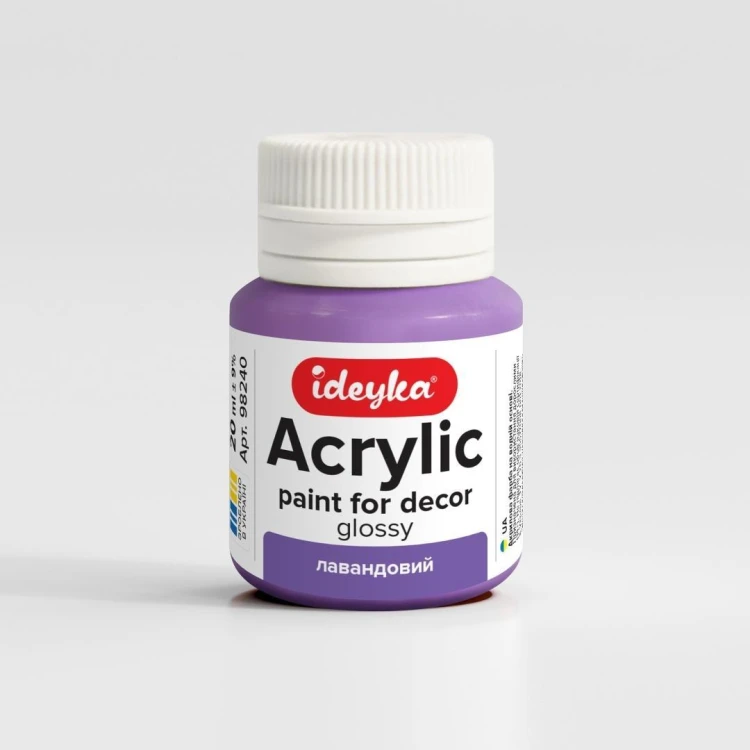 Farba akrylowa Lawenda 20ml, Ideyka