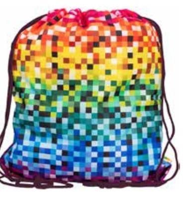 Worek na obuwie Pixi rainbow HAPPY COLOR, GDD