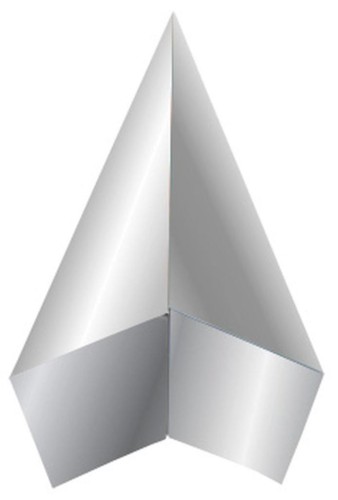 Karton metalizowany 230g A4 (10szt) srebrny, GDD