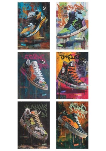 Zeszyt A4/40K kratka Sneakers (10szt) MAR MAR