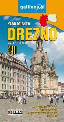 Plan miasta - Drezno 1:12 000, praca zbiorowa
