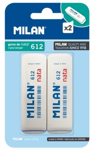 Gumka Nata 612 2szt MILAN, MILAN
