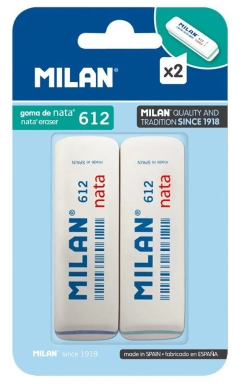 Gumka Nata 612 2szt MILAN, MILAN