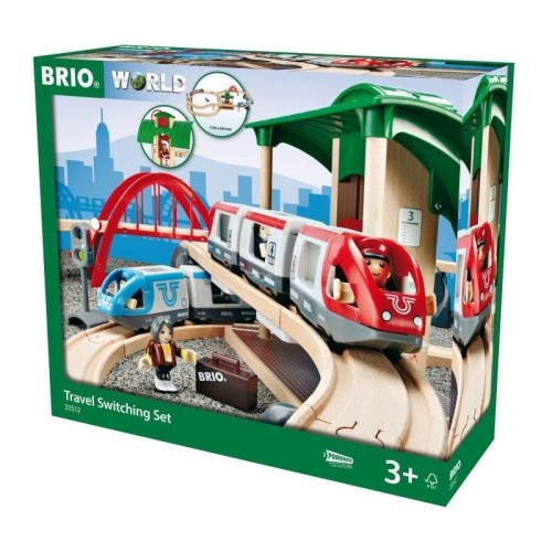 Brio Pociąg Osobowy z Dworcem, Ravensburger