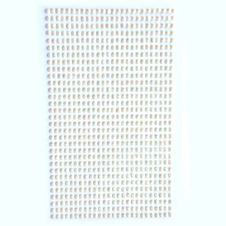 Kryształki samoprzylepne cream 3mm 806szt