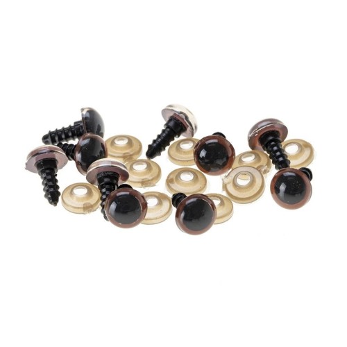 Oczy do maskotek 12mm, Brewis