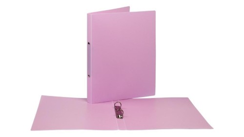 Segregator A4 PP 2cm 2R pastel różowy, Biurfol