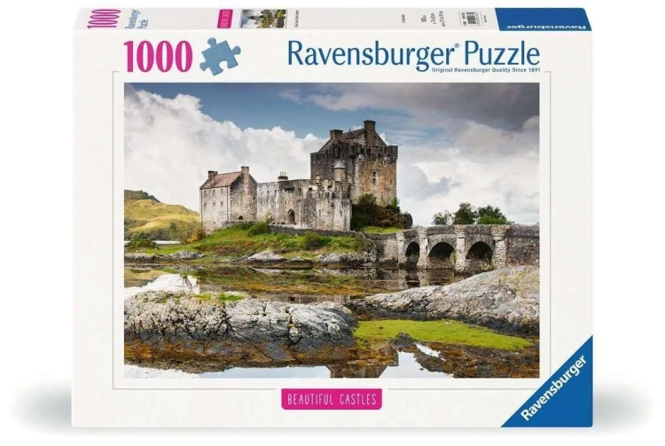 Puzzle 1000 Zamek Szkocja, Ravensburger