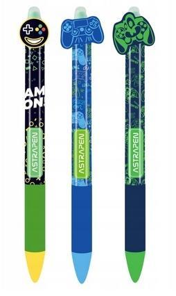 Długopis wymazywalny 0,5mm Gamer (36szt) ASTRA