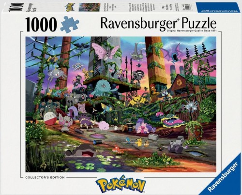Puzzle 2D 1000 Pokemon, Ravensburger