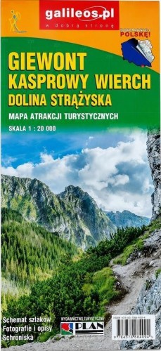 Mapa - Giewont, Kasprowy Wierch... 1:20 000 w.2026