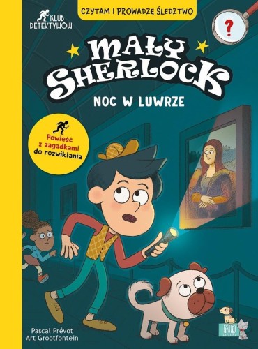 Mały Scherlock. Noc w Luwrze, Prevot Pascal
