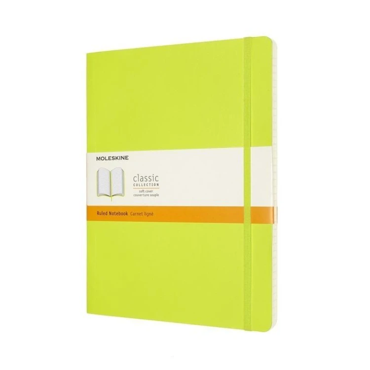 Notes Classic XL 19x25 linia 192str BR lemon green