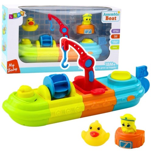 Łódź z dźwigiem, Leantoys