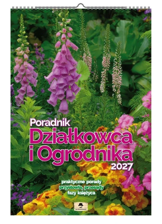 Kalendarz 2027 A3 ścienny poradnik działkowca