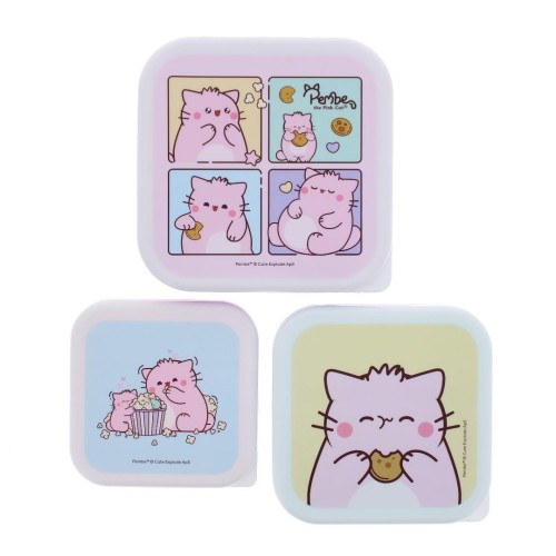 Pembe lunchbox 3x1, Blueprint