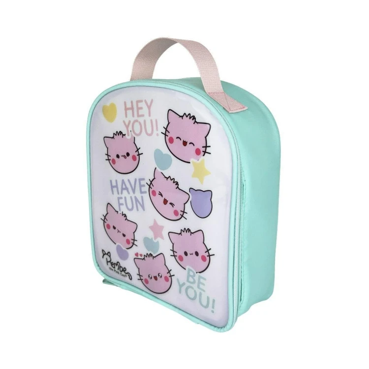 Pembe torebka na lunch 25x20x8cm, Blueprint
