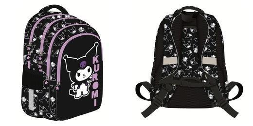 Plecak 4 komorowy Kuromi black, ST-MAJEWSKI