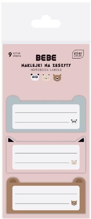 Naklejki na zeszyt BB Friend Girl 9szt, INTERDRUK